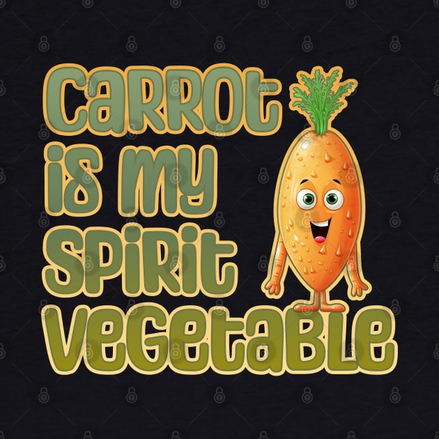 Carrot is my Spirit Vegetable by DanielLiamGill
